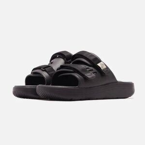 SUICOKE Urich Sandals in Black with Velcro | Size 7 Men's | Size 9 Women's